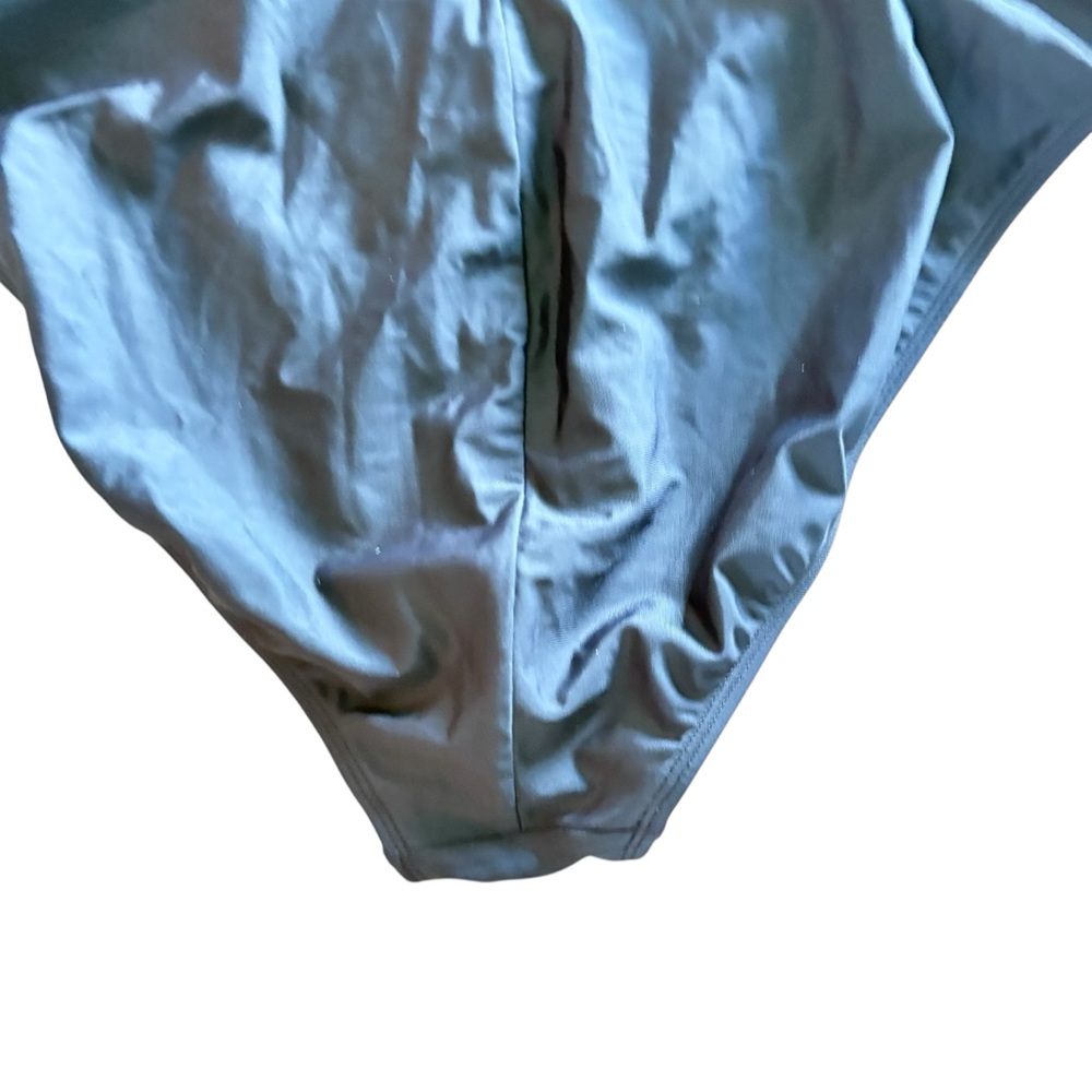 Sports Illustrated MultiColor Zip Up One Piece Swimsuit XL - Picture 13 of 14